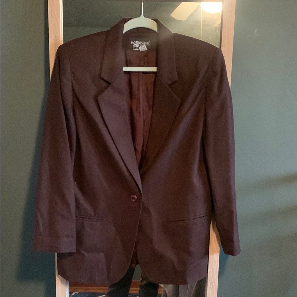 Vintage Sag Harbor Wool Blazer